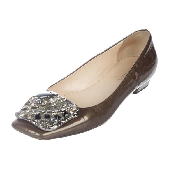 Prada Patent Leather Flats 5.5 - Picture 2 of 5